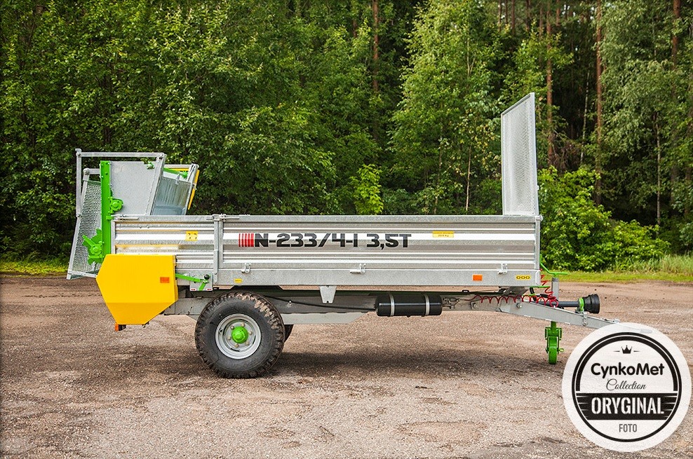 Rozrzutnik obornika Cynkomet N-233/4 3,5 t