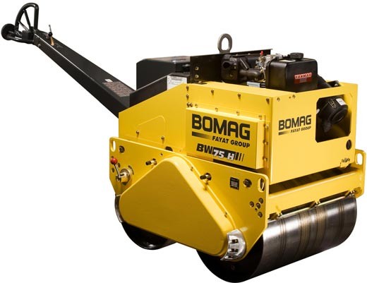 Walec Bomag prowadzony dwubębnowy BW 77H