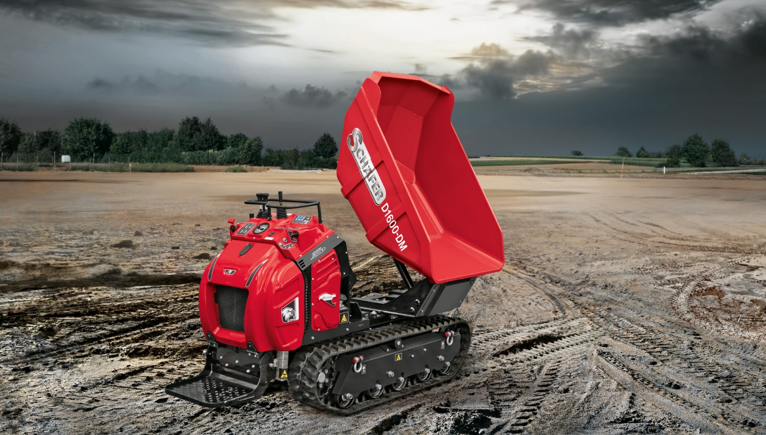 Dumper gąsienicowy D 1600-MF DM