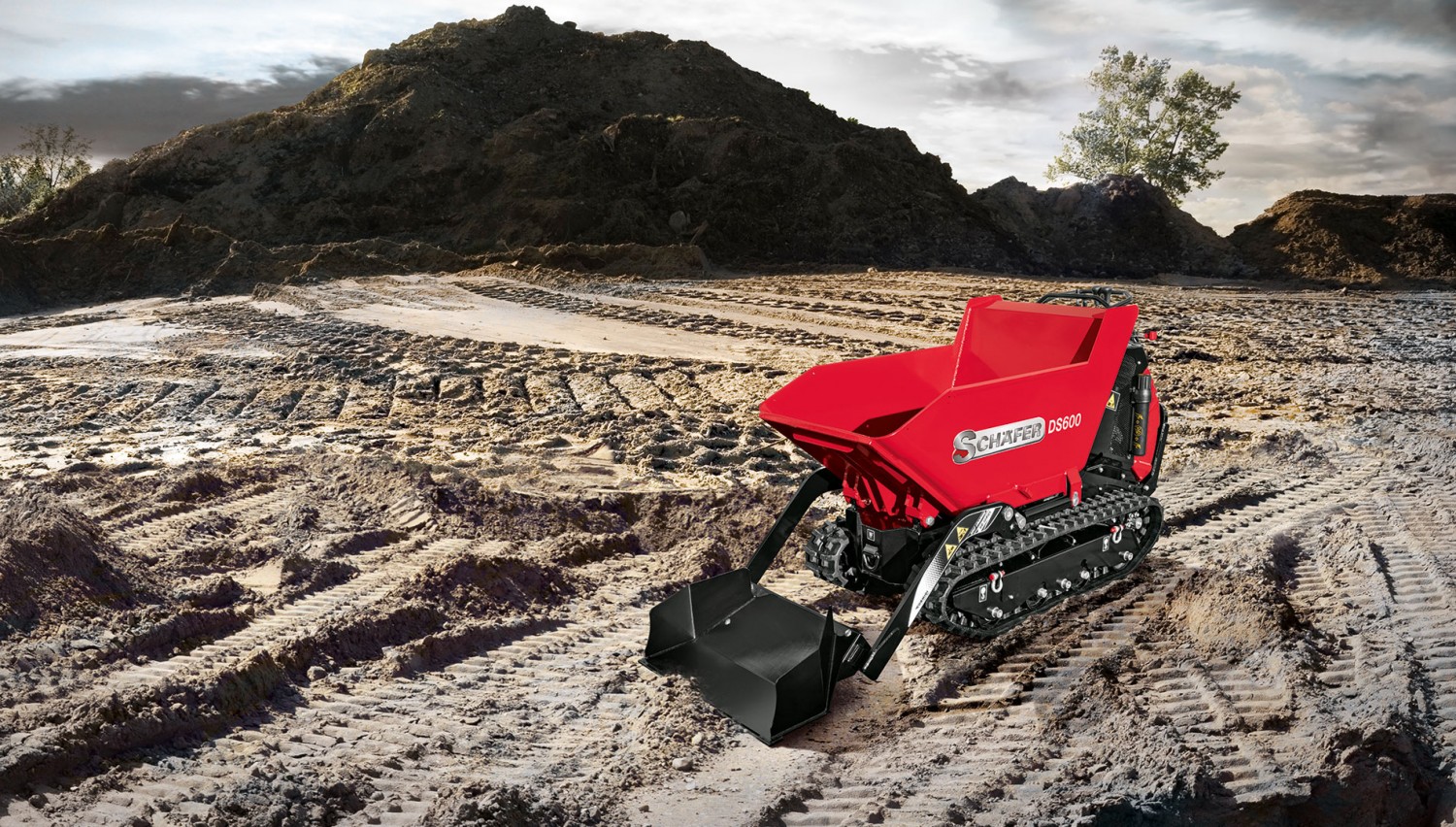 Dumper gąsienicowy DS 600D