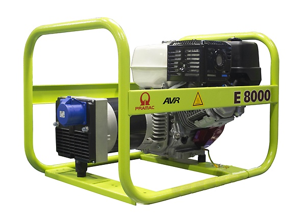 Agregat prądotwórczy jednofazowy Pramac E8000 230V 50Hz AVR