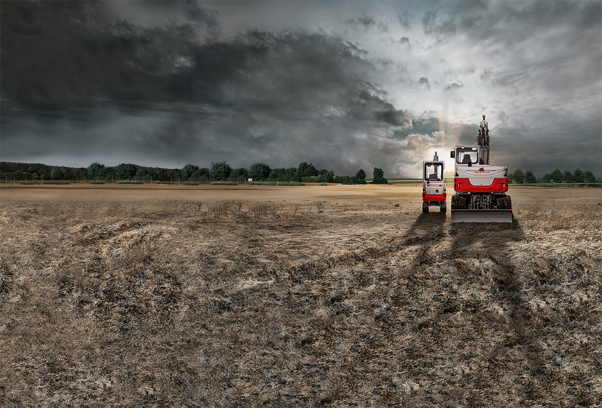 Koparka kołowa Takeuchi TB395 W