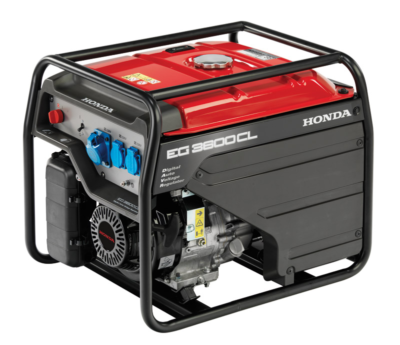 Agregat prądotwórczy jednofazowy Honda EG3600CL  3,6 kVA  8,0 KM