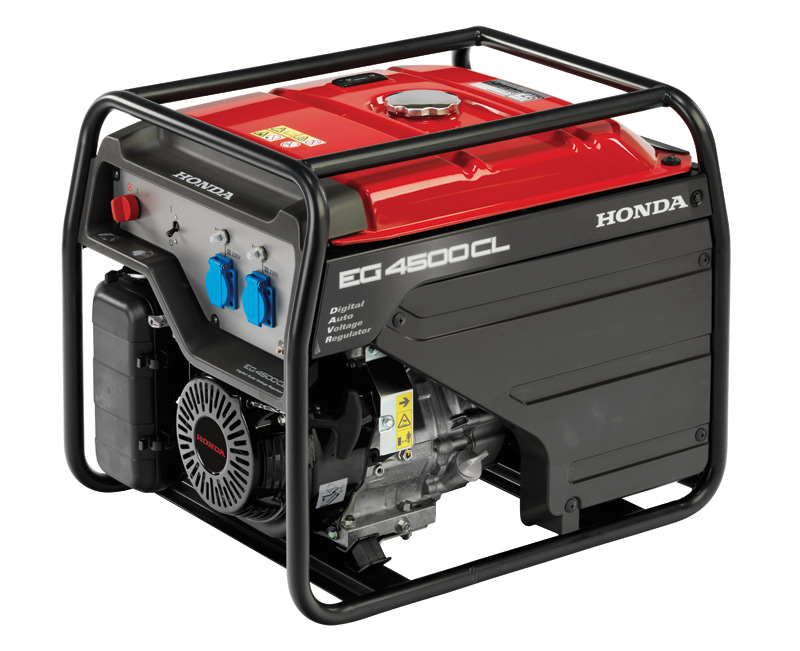 Agregat prądotwórczy jednofazowy Honda EG4500CL 4,5 kVA  11 KM