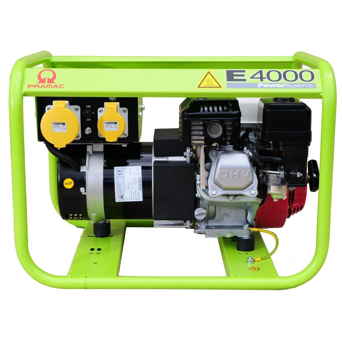 Agregat prądotwórczy jednofazowy Pramac E4000 230V; 2,6 kW